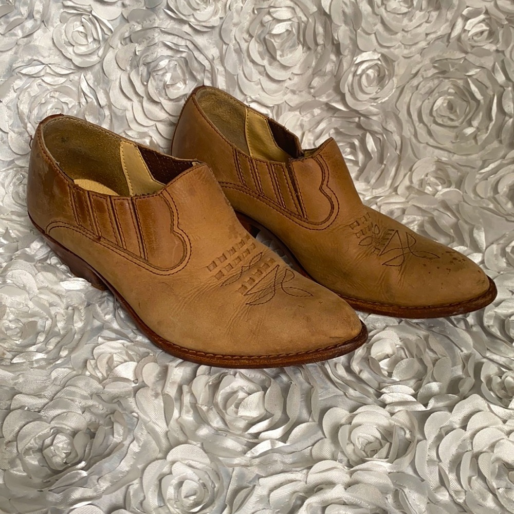 Western ankle booties